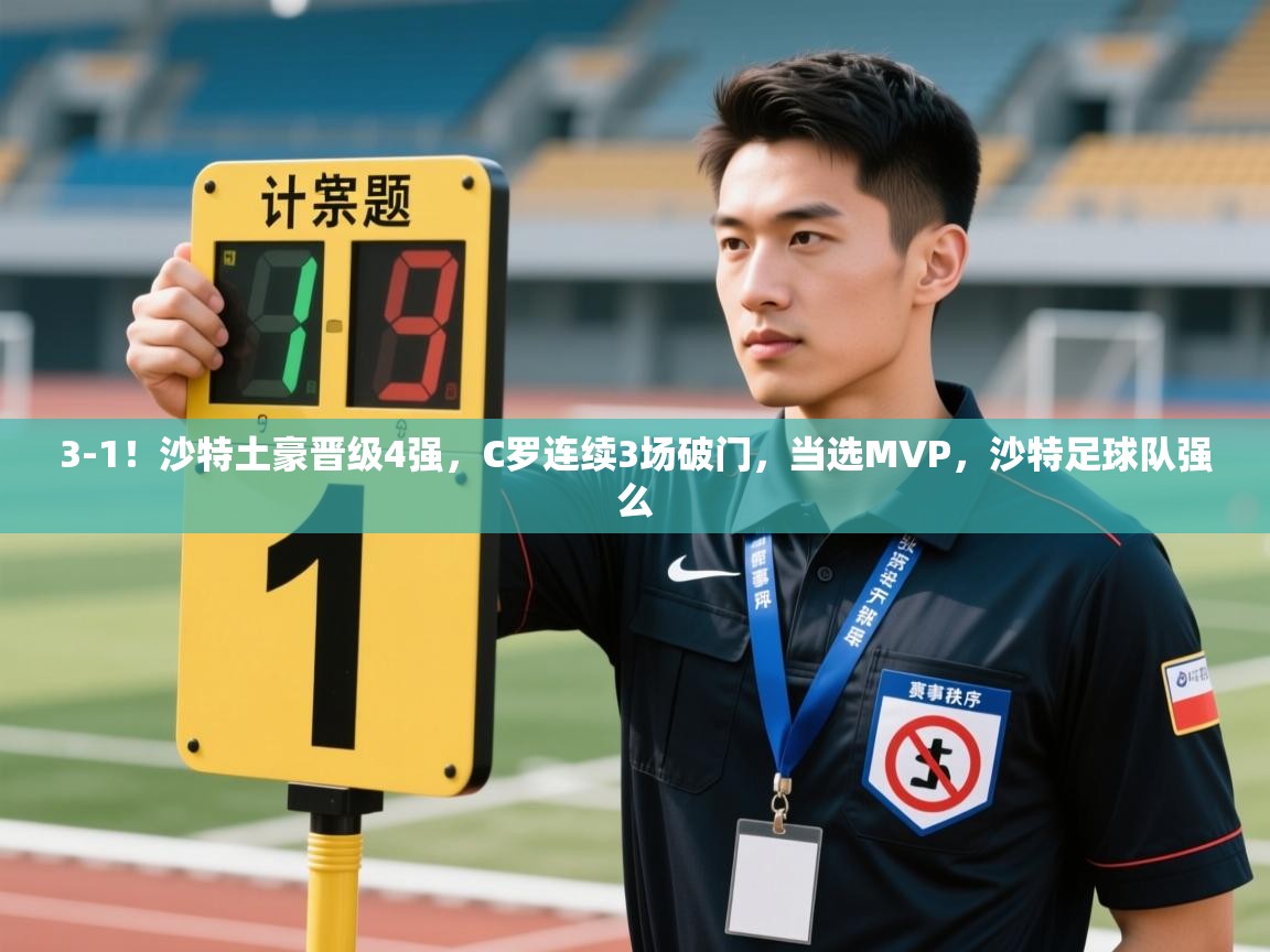 3-1！沙特土豪晋级4强，C罗连续3场破门，当选MVP，沙特足球队强么  第2张